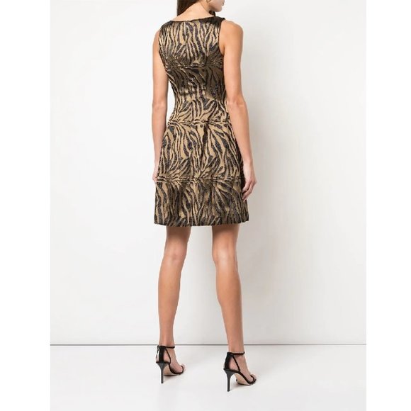 Prabal Gurung Tiger-Print Sleeveless DRESS - Picture 4 of 13